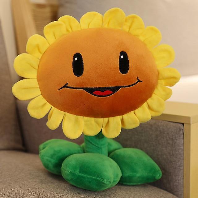 Slowmoose Plants Vs Zombies Plush, Stuffed Cartoon Game For Sunflower 11 50cm