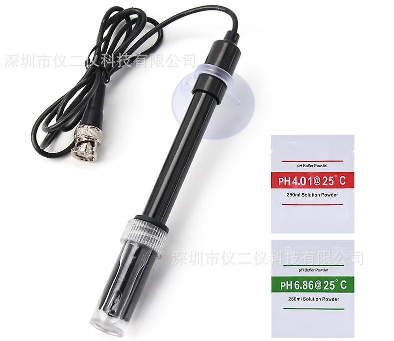 Guangzhou Yunlan Trading Co., Ph Replacement Probe Aquarium Hydroponic Laboratory Electrode Ph Meter Potential Test Bnc Q9 Connec