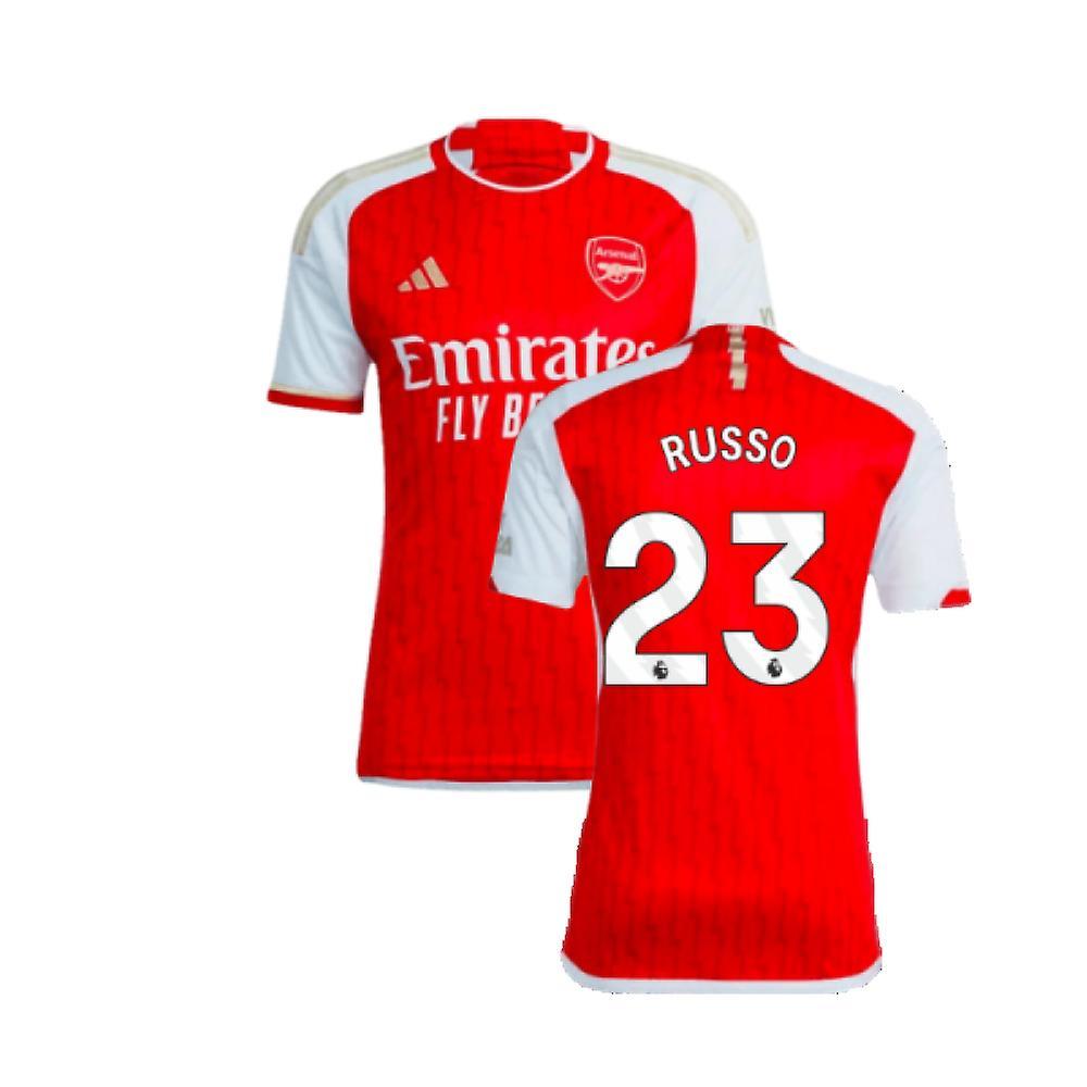 Adidas 2023-2024 Arsenal Home Shirt (Russo 23) Red XS - 34-36 inch Chest Size