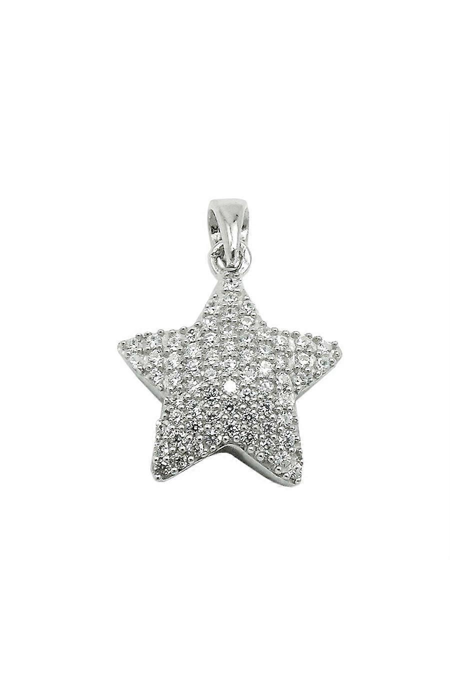 Gallay Pendant Star Multi-colored Silver 925 - Gl93862