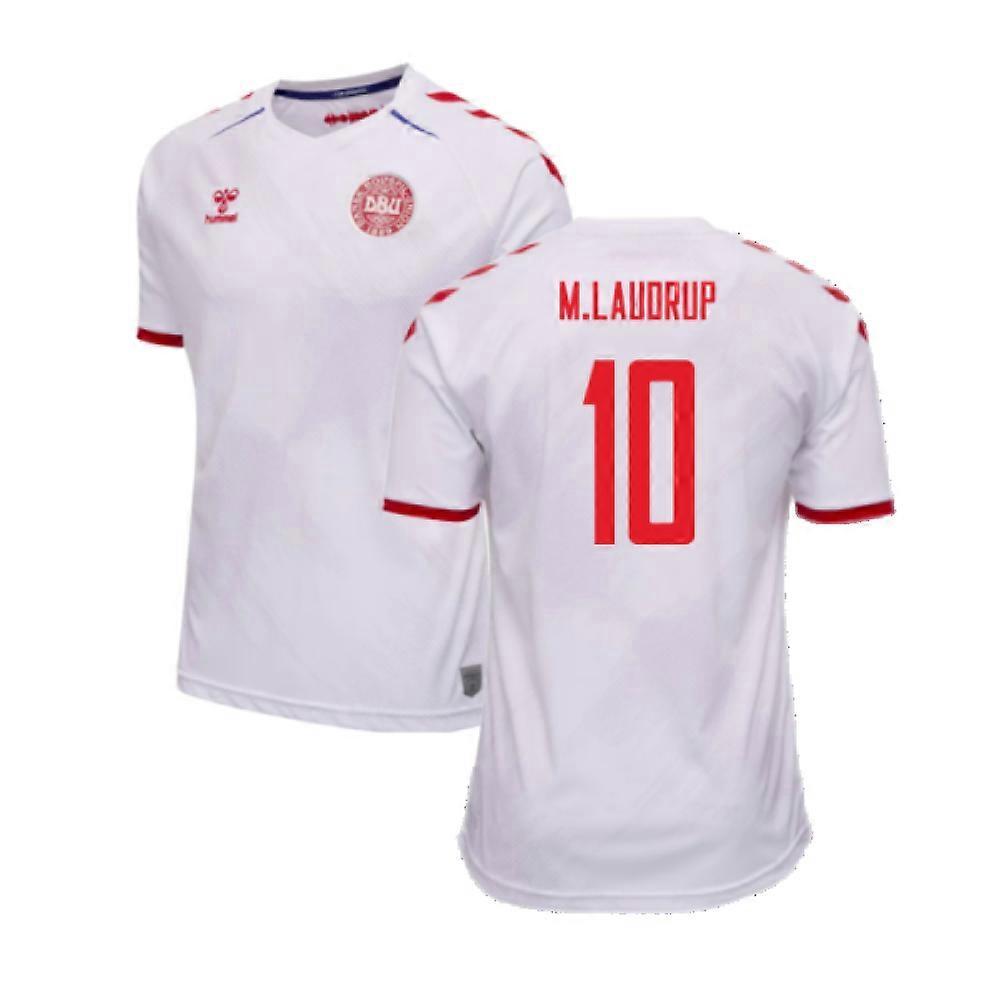 Viper Sportswear Denmark 2024-2025 Home Concept Football Kit (Viper) (M.LAUDRUP 10) Red 4XL