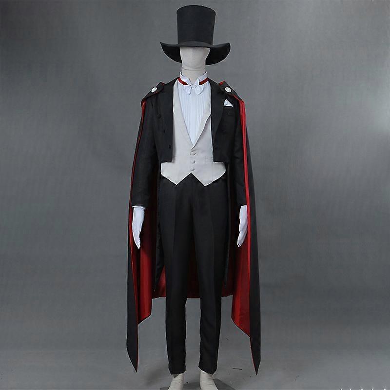 Redkid Tuxedo Mask Mamoru Chiba Anime Cosplay Costume For Adult Men Women Halloween Full Outfits Custom Made full set 1 S