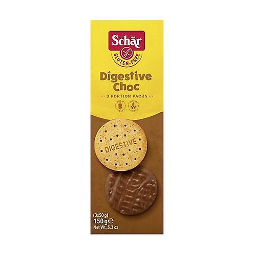 Schar Gluten Free Digestive Choc Cookies 150 g