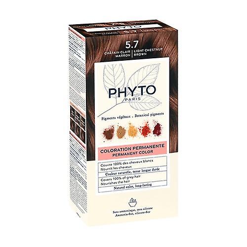 Permanent Colour PHYTO PhytoColor 5.7-castaño marrón claro Ammonia-free