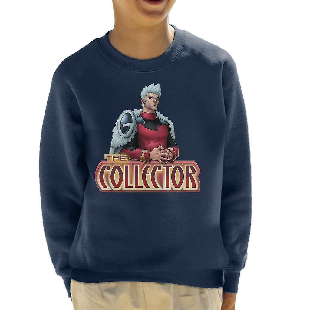 Marvel Guardians Of The Galaxy The Collector Kid's Sweatshirt Navy Blue X-Large (12-13 yrs)