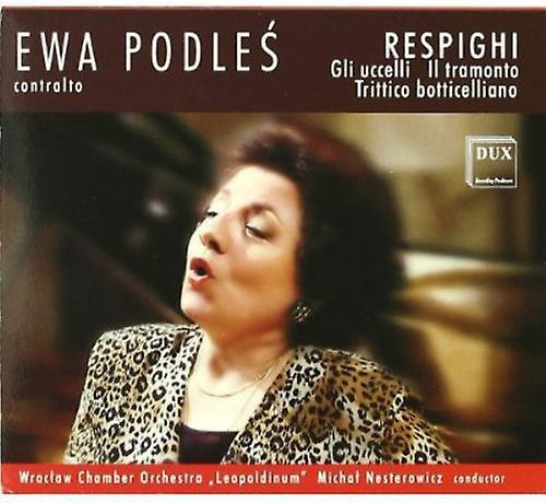 Dux Recording Prod. Ewa Podles - Gli Uccelli / Il Tramonto / Trittico Botticelliano  [COMPACT DISCS] USA import