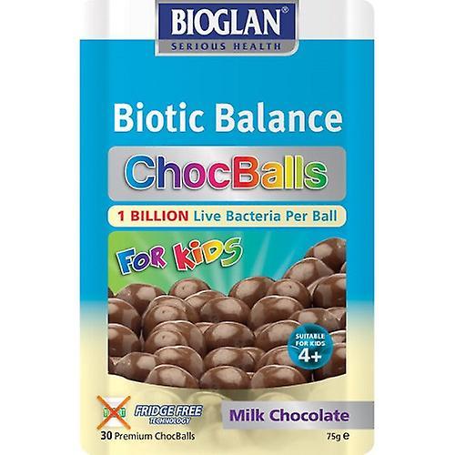 Bioglan, Biotic Balance Milk ChocBalls for Kids, 30 servings