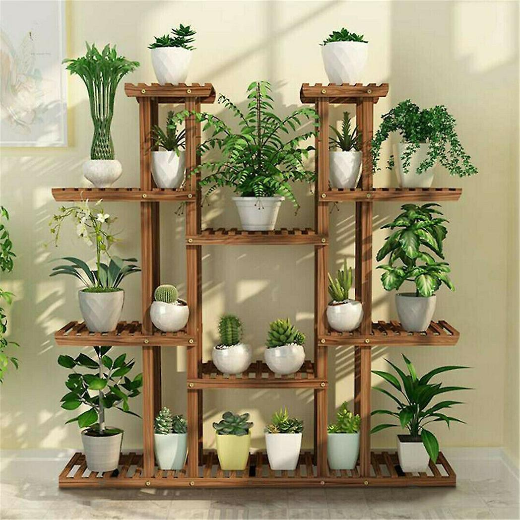 Unho Heavy Duty Plant Stand Planter Flower Holder Shelf Organizer 116x115cm