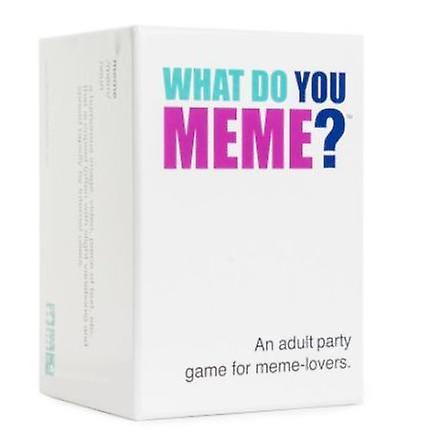 Chengyan What Do You Meme Adult Party Game