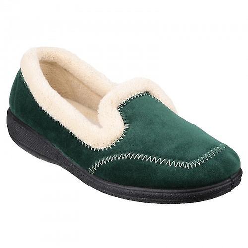 Mirak Fleet & Foster Womens/Ladies Maier Classic Slippers Green 7 UK