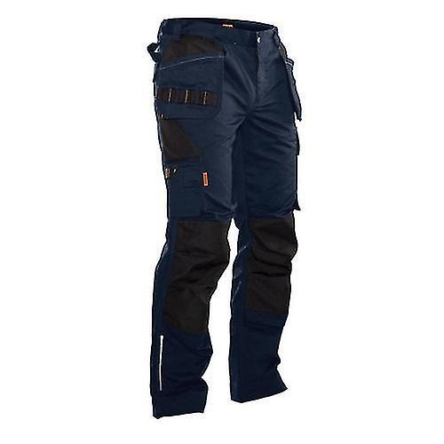 Jobman Mens Craftsman Trousers Navy/Black 33R