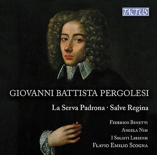 Tactus Records Battista / I Solisti Lirensi / Scogna / Benetti - La Serva Padrona & Salve Regina  [COMPACT DISCS] USA import