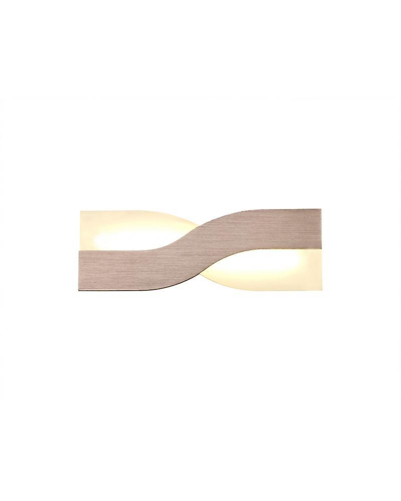 Volani Ava Wall Lamp, 8w Led, 3000k, 640lm, Brushed Brown/frosted White, 3yrs Warranty