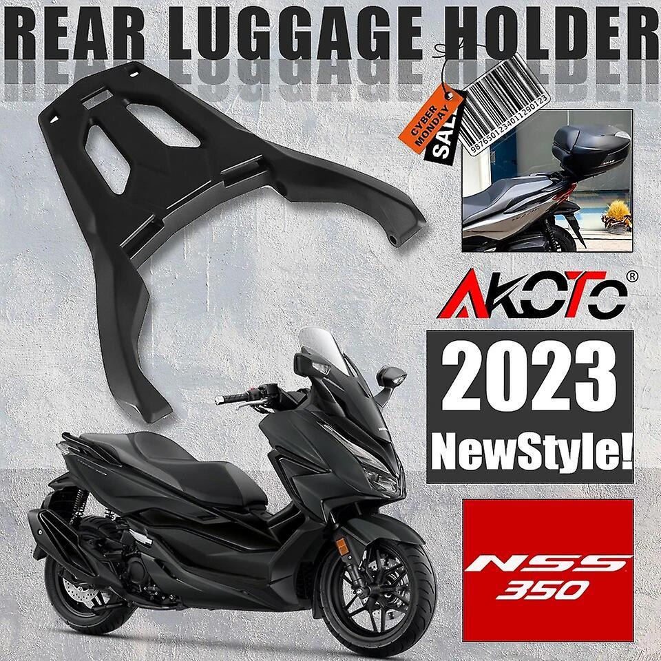 Scitoo NEW For HONDA FORZA 350 Forza350 NSS350 ADV350 ADV NSS Rear Carrier Luggage Rack Tailbox Fixer Holder Cargo Bracket Tailrack Kit Black China