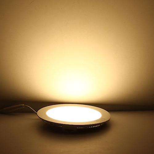 Slowmoose Round Led Panel Bulb - Surface Ceiling Lamp Warm White 15w