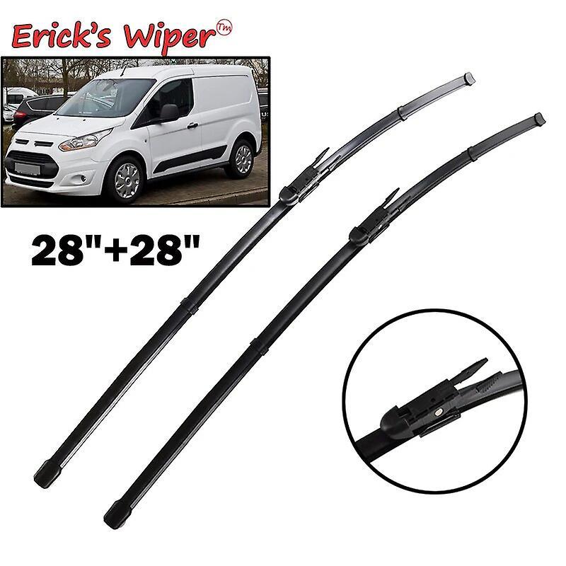 Bicaco Wiper Rhd & Lhd Front Wiper Blades For Ford Transit Connect Mk2 2014 - 2023 Windshield Windscreen Window Brushes 28"+28"