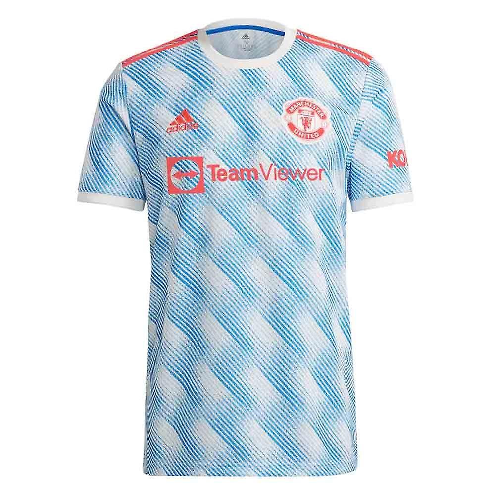 Adidas Man Utd 2021-2022 Away Shirt (Kids) White 15/16 Years - 34-36 inch