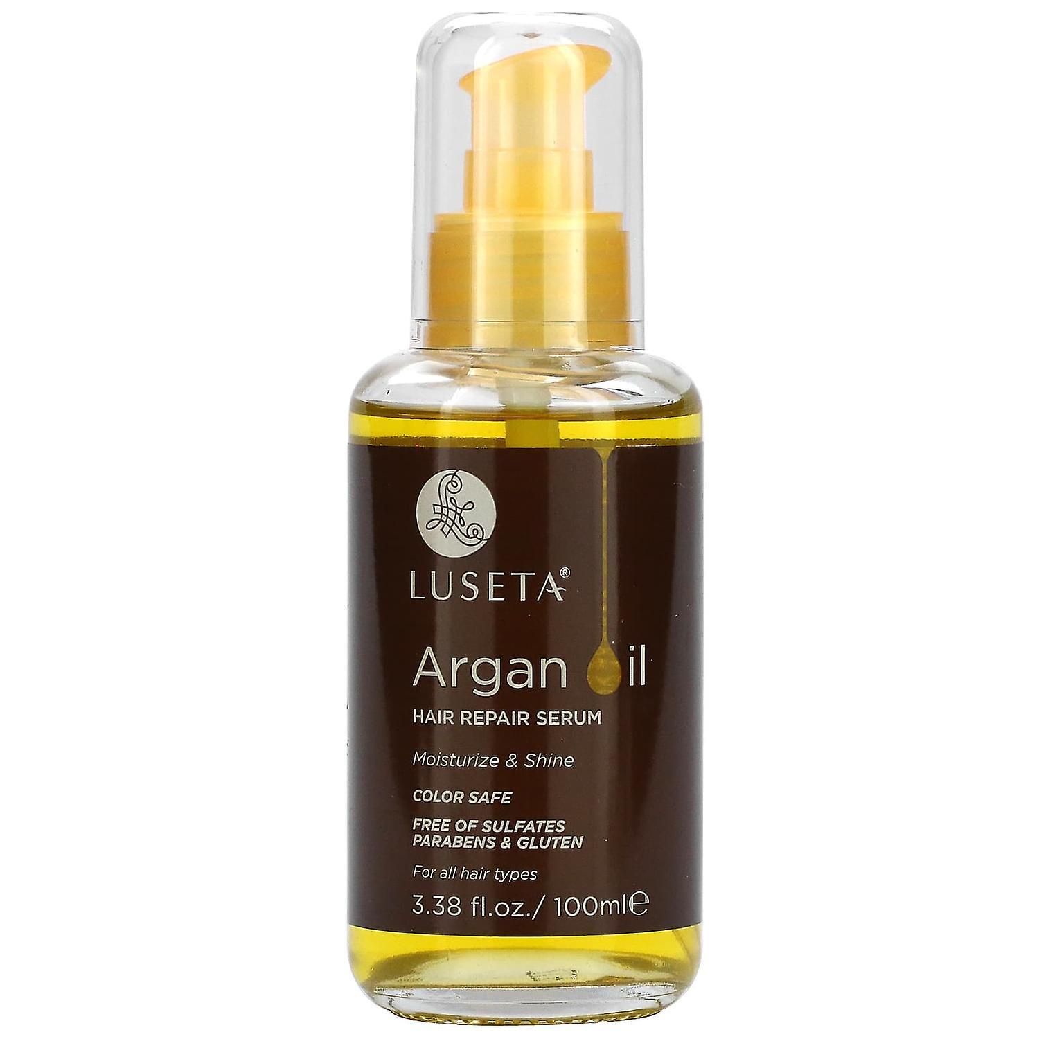 Luseta Beauty, Argan Oil, Hair Repair Serum, 3.38 fl oz (100 ml)