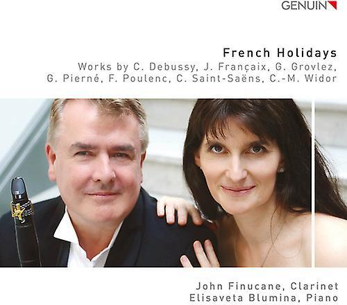 Genuin Debussy / Frangaix / Finucane - French Holidays  [COMPACT DISCS] USA import