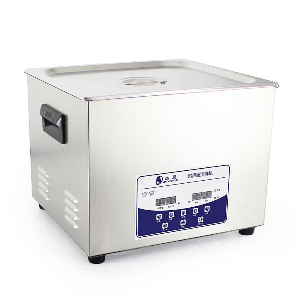 Chengyan 15l Professional Ultrasonic Cleaner Machine With Digital Touchpad Timer Heated Stainless Steel Tank Capacity Adjustable