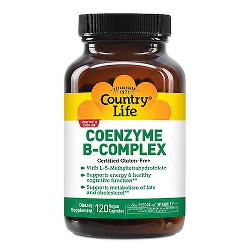 Country Life Coenzyme B-complex, 120 Caps (Pack of 1)