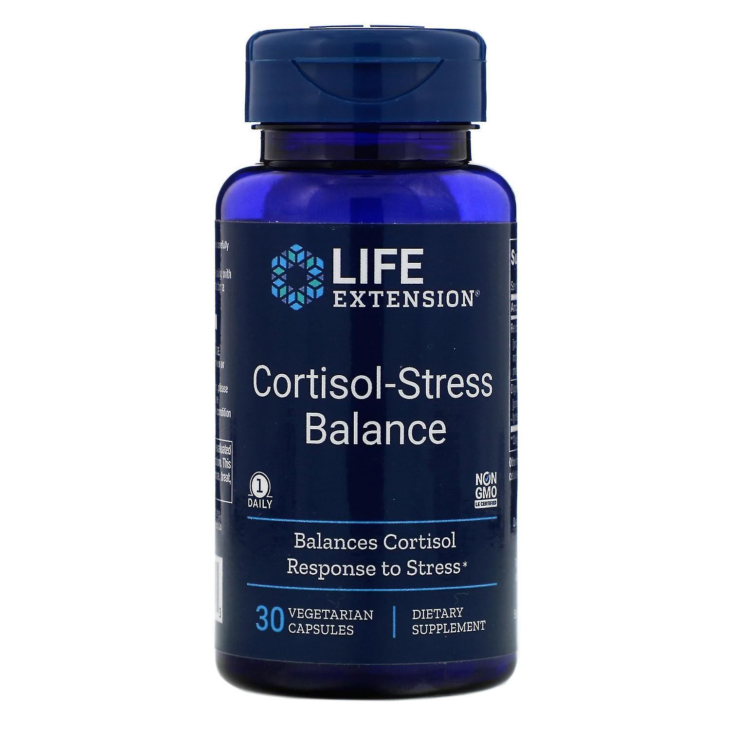 Life Extension, Cortisol-Stress Balance, 30 Vegetarian Capsules