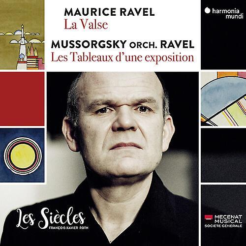 Harmonia Mundi Les Siècles - Ravel: La Valse Mussorgsky / Ravel: Pictures at an Exhibition  [COMPACT DISCS] USA import