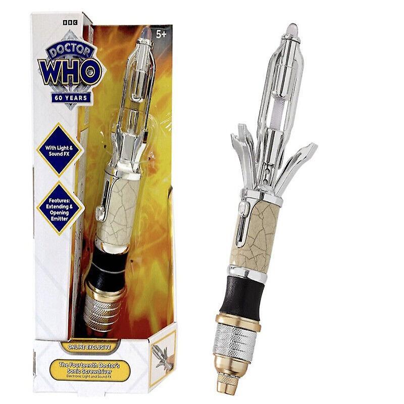 Unbrand Doctor Who The 14th Doctors Sonic Screwdriver Model Light Sound Effects Toys General