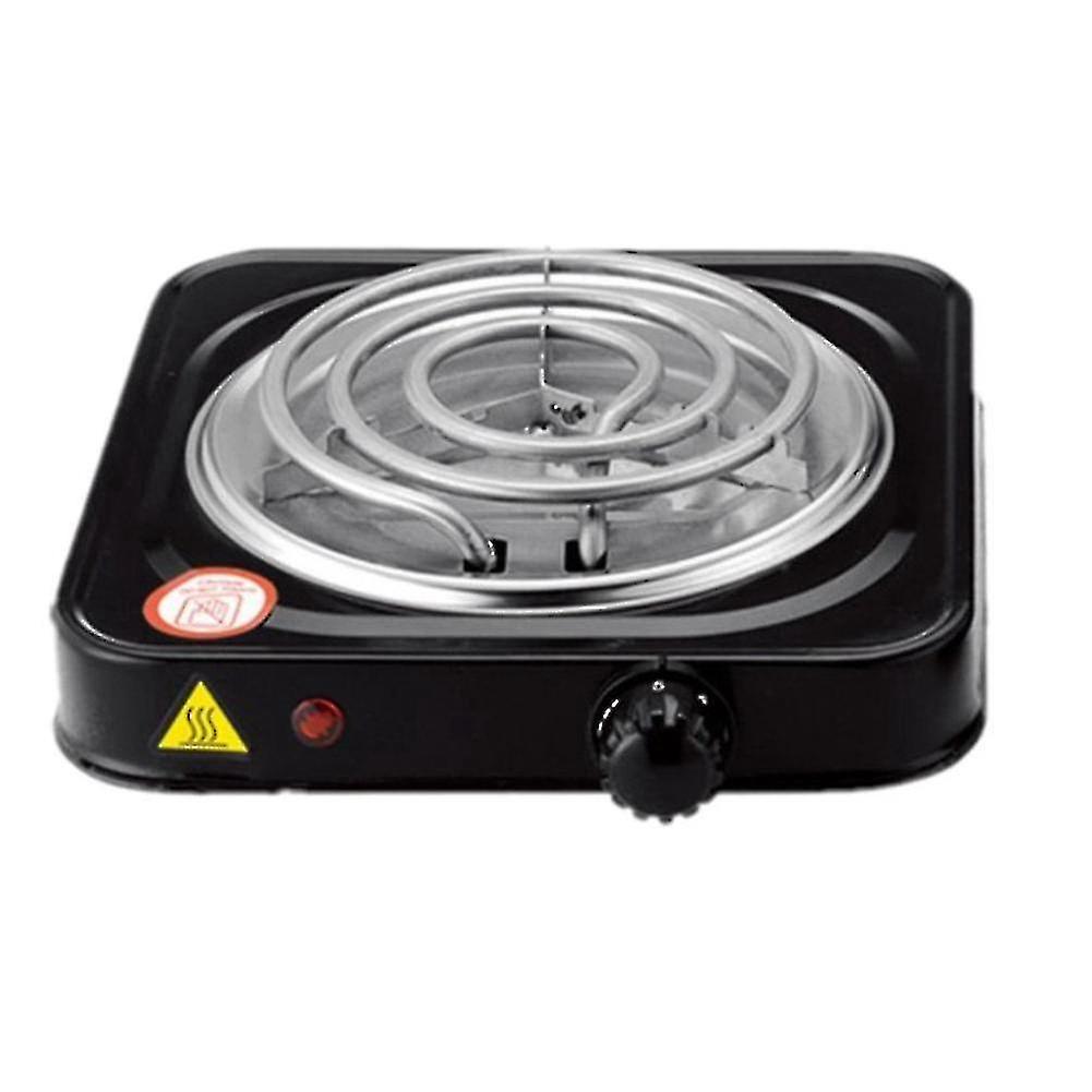 Portable Burner 1500W Electric Single Burner Cooktop, Portable and Compact Hot Plate, Adjustable Temperature, Black