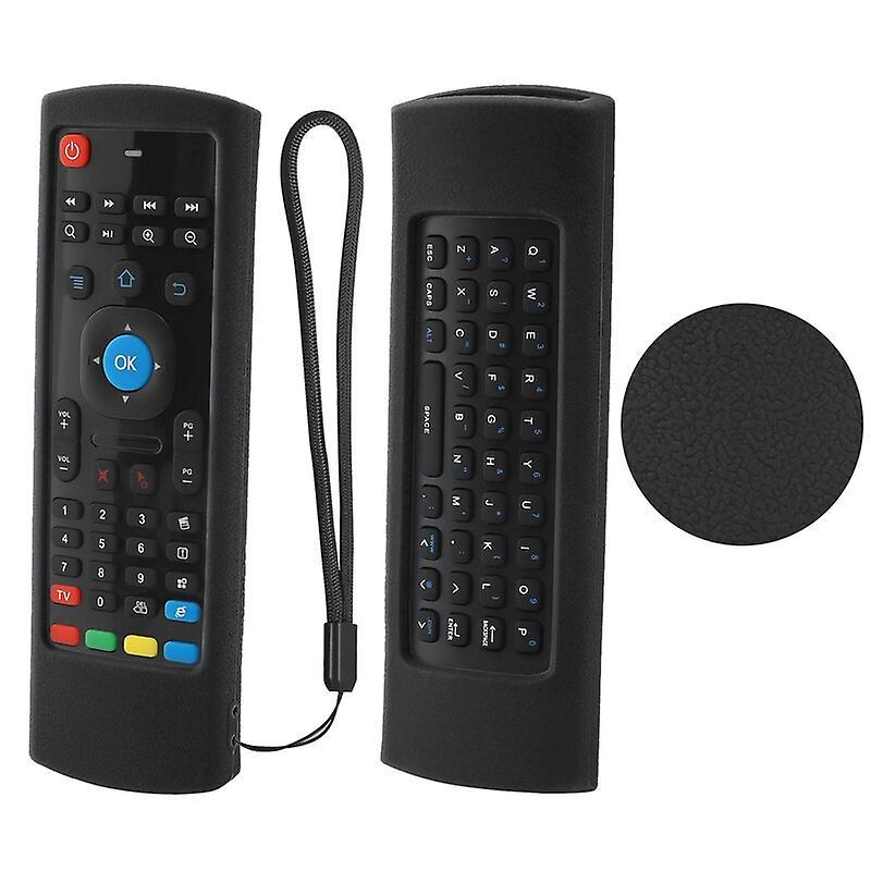 Remote Controls Silicone Protective Case For Mx3 Voice Flying Air Mouse 2.4g Double-sided Remote Control Rf Wireless Keyboard Remote Cover - Remote...