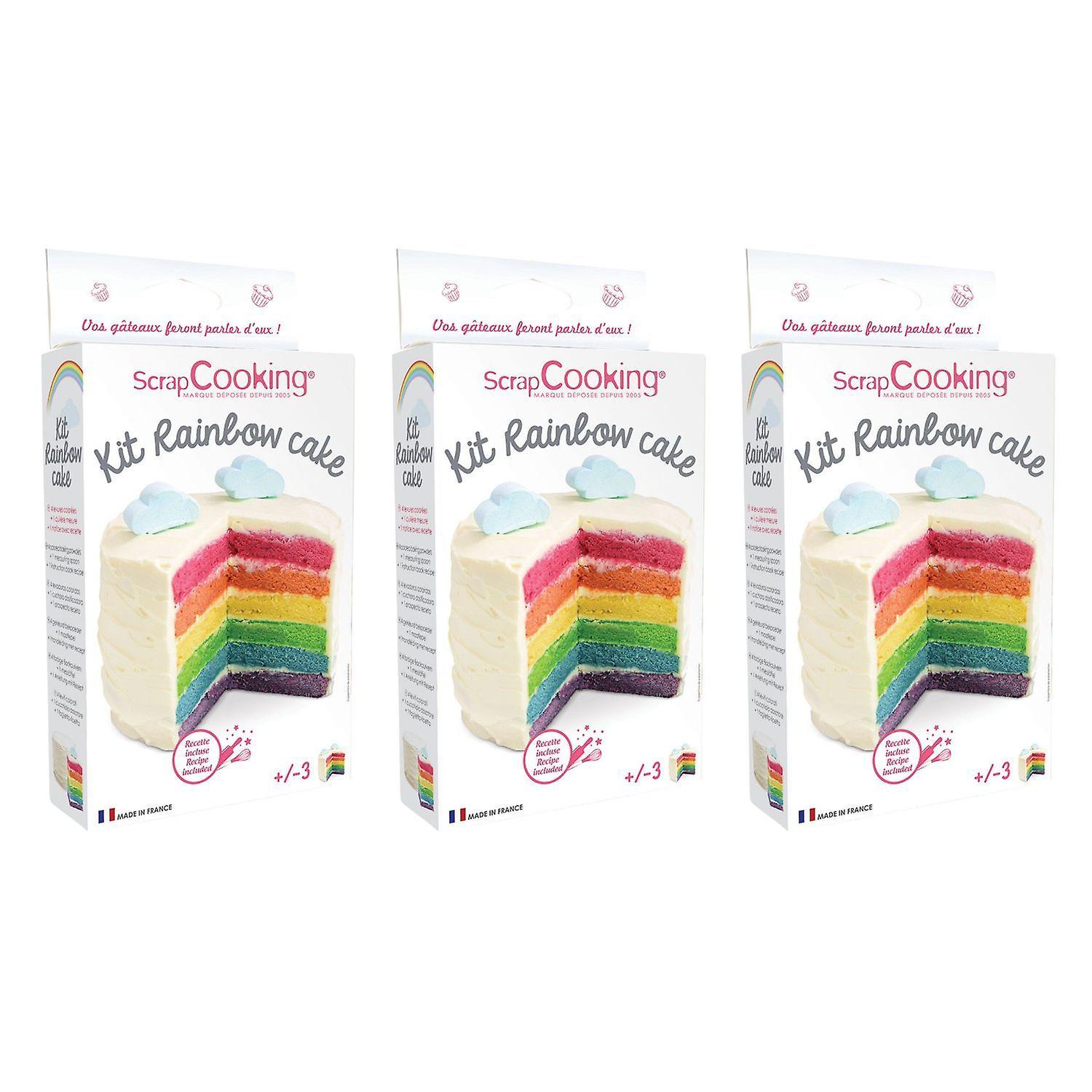 ScrapCooking 3 Rainbow Cake Kits