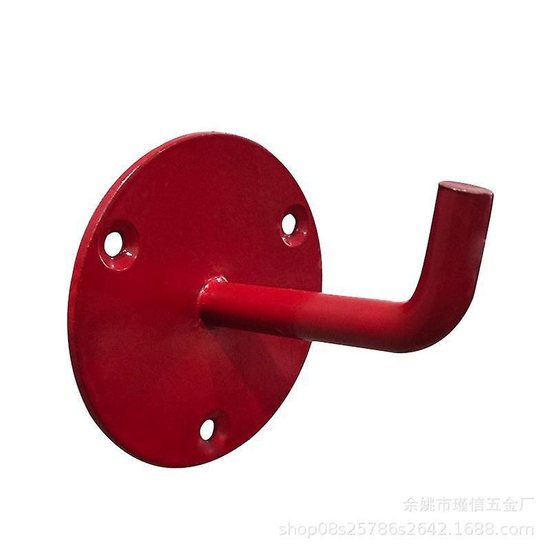 Tinksky Fire Extinguisher Hook Wall Mount Fire Extinguisher Hook Wall Mount Bracket Red 6.80X6.50X6.50CM