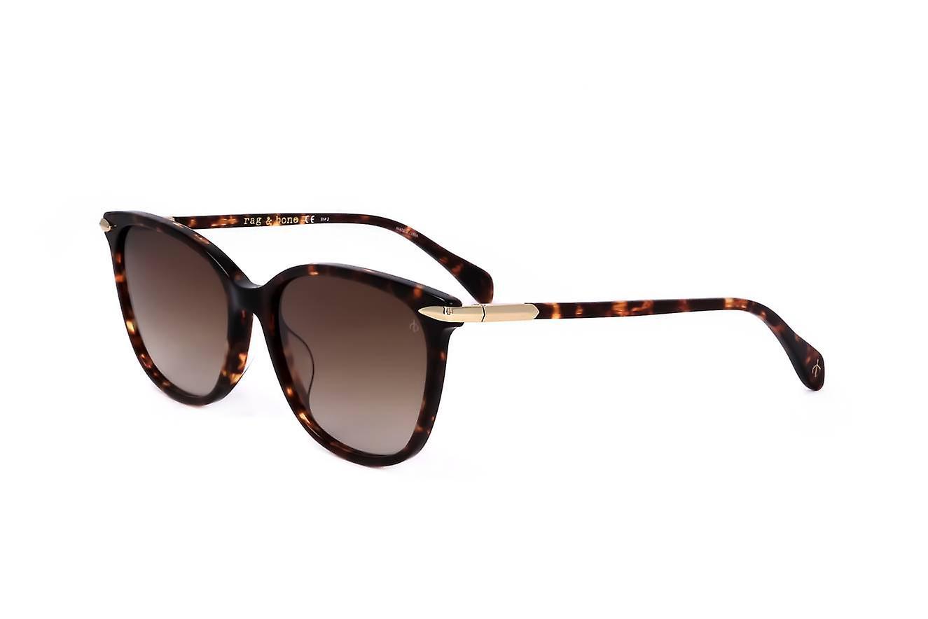 Rag and Bone Sunglasses Rag & Bone RNB1035/S 086 HAVANA 55/17/140 WOMAN Brown 55 mm