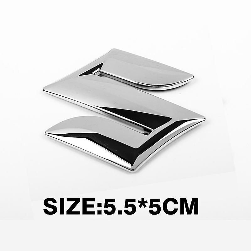 Redkid For Suzuki 3d Logo Sticker Car Decal Tank Emblem Silver Gold Badge plastic Silver small