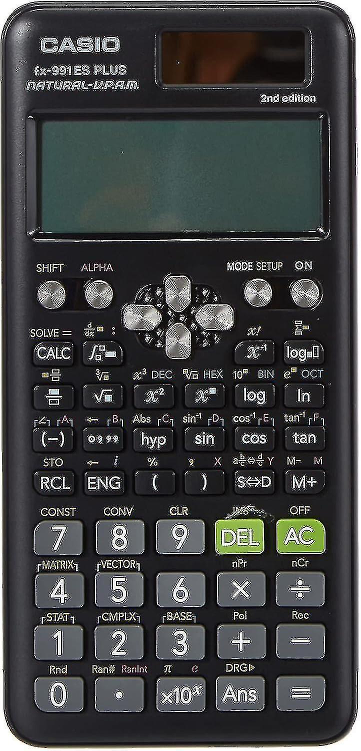 Casio Fx-991es Plus 2 Scientific Calculator - 417 Functions Natural Display