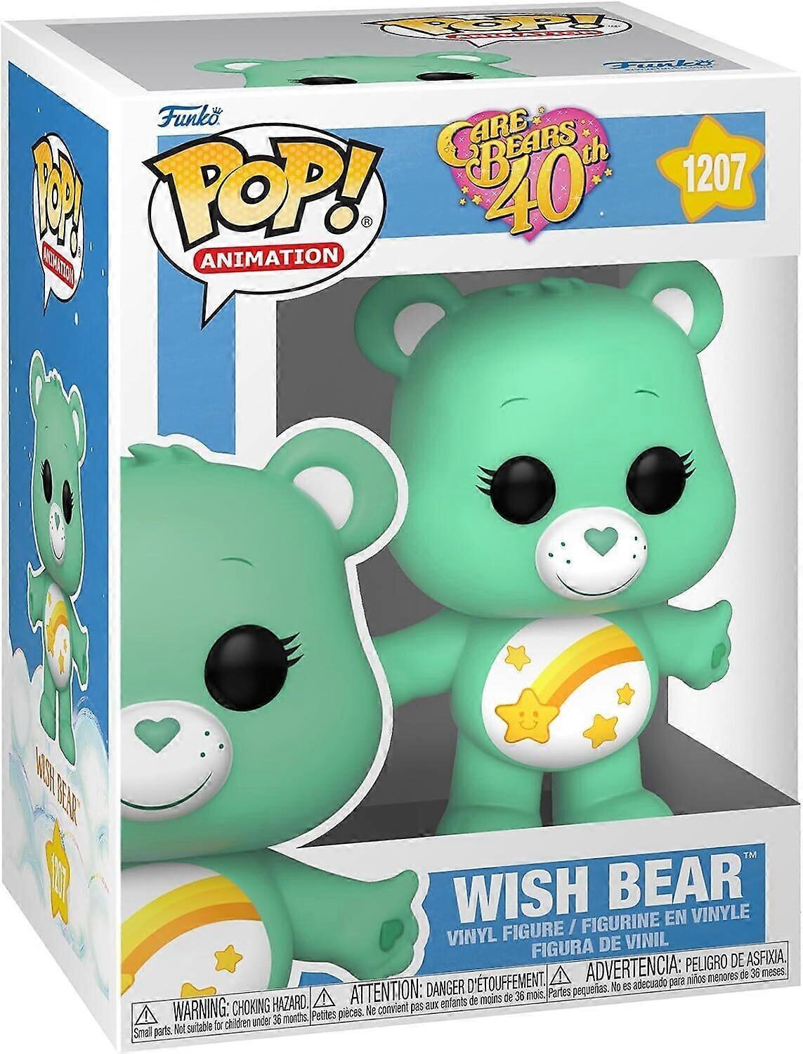 FUNKO POP! ANIMATION: Care Bears - Wish Bear, 40th Anniversary (Styles May Vary)  [COLLECTABLES] Vinyl Figure USA import