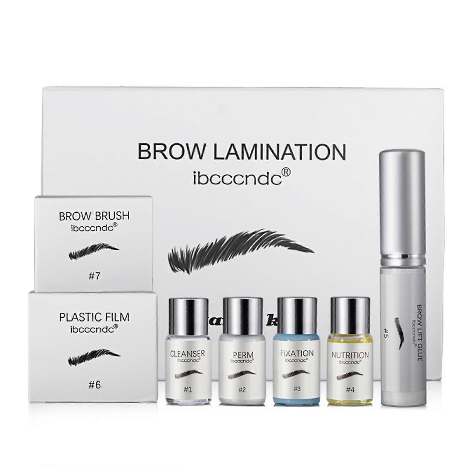 ibcccndc Brow Lift Kit Eyebrow Lamination Kit Brow Perm Kit DIY Eyebrows Lifting Styling Kit for Beautiful Eyebrows Long-lasting for Salon & Home Use