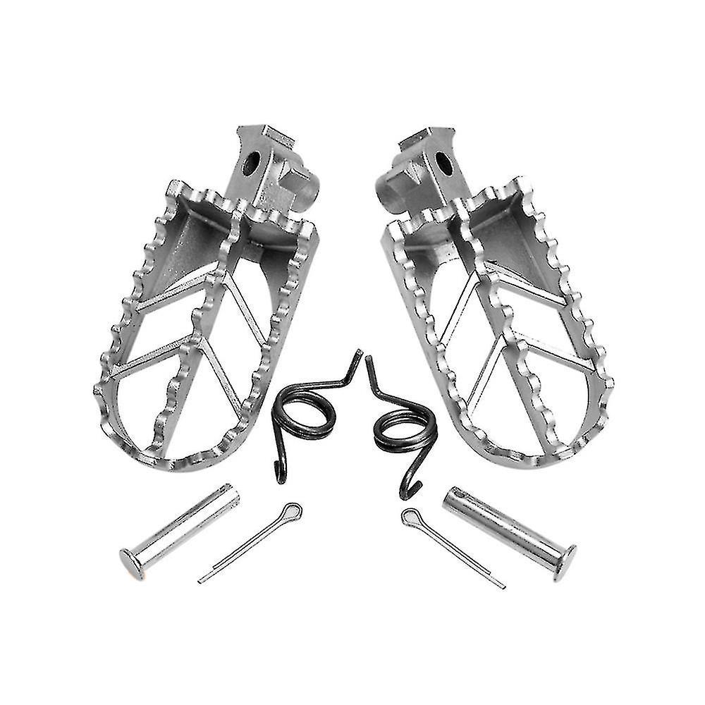 Tianzun Stainless Steel Motorcycle Footpegs Foot Pegs Rest For Pit Dirt Motor Bike Pitster Pro Xr50 Crf50 Crf70 Ssr Thumpstar Motocross