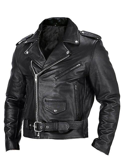 Coats 2023 Mens Fashion Leather Jacket Slim Fit Stand Collar Pu Jacket Male Anti-wind Motorcycle Lapel Diagonal Zipper Jackets Men Black xxL