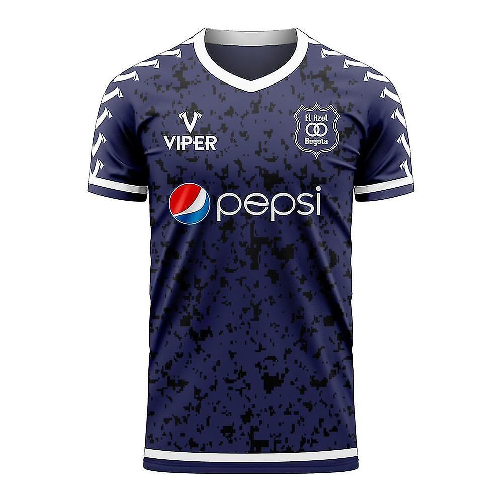 Viper Sportswear Millonarios 2024-2025 Home Concept Football Kit (Viper) - Little Boys Blue XLB 7-8yrs (122-128cm)