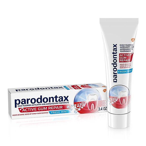 Parodontax Active Gum Repair Daily Fluoride Toothpaste, Fresh Mint, 3.4 Oz