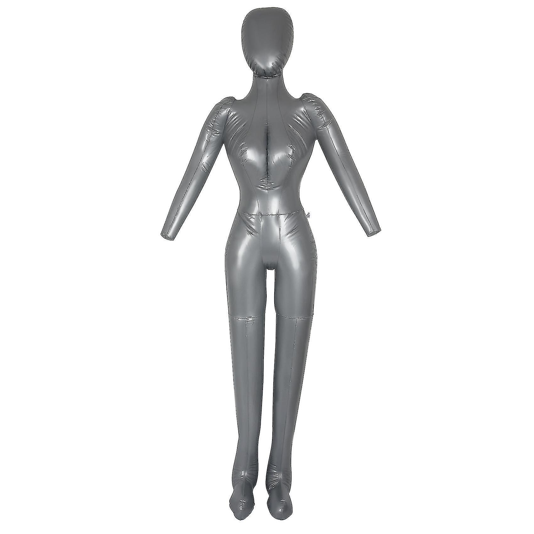 Jxlgv Inflatable Full Body Female Model With Arm Ladies Mannequin Window Display Props