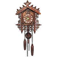 Heytea Cuckoo Clock Retro Nordic Style Wooden Cuckoo Wall Clock