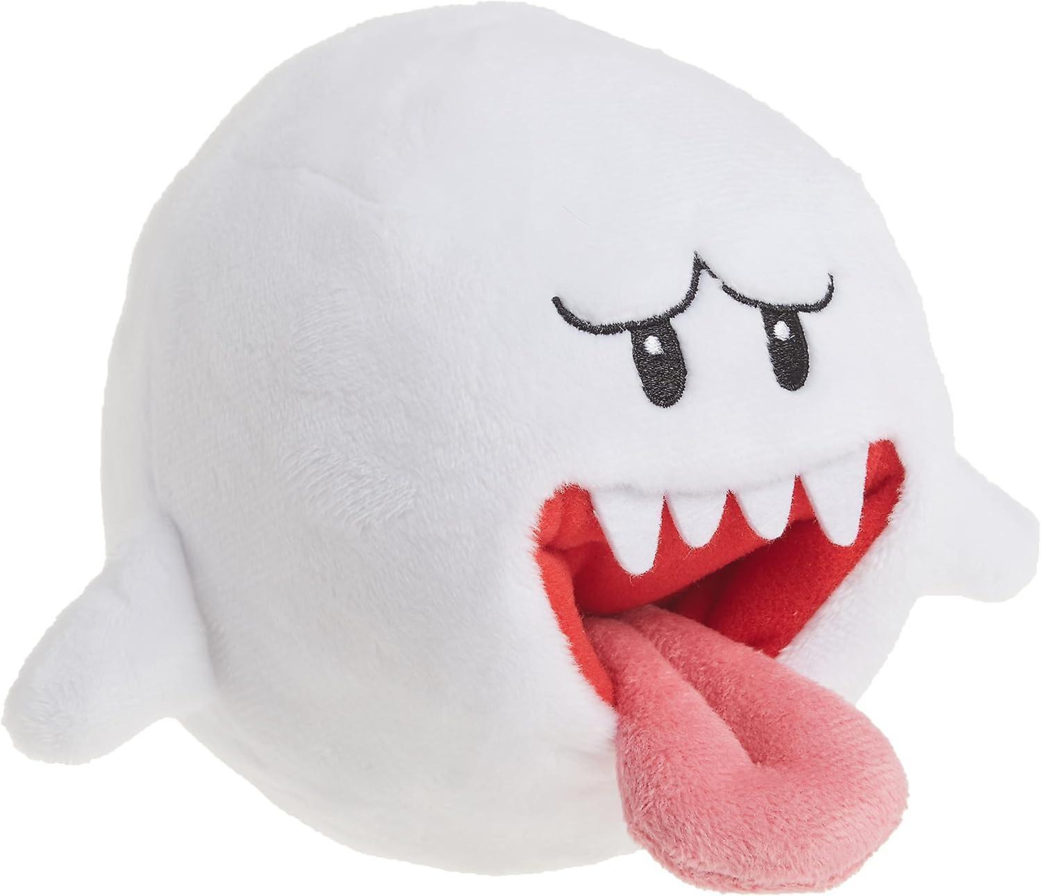 Heyone Super Mario All Star Collection 1428 Ghost Boo Stuffed Plush, 4"