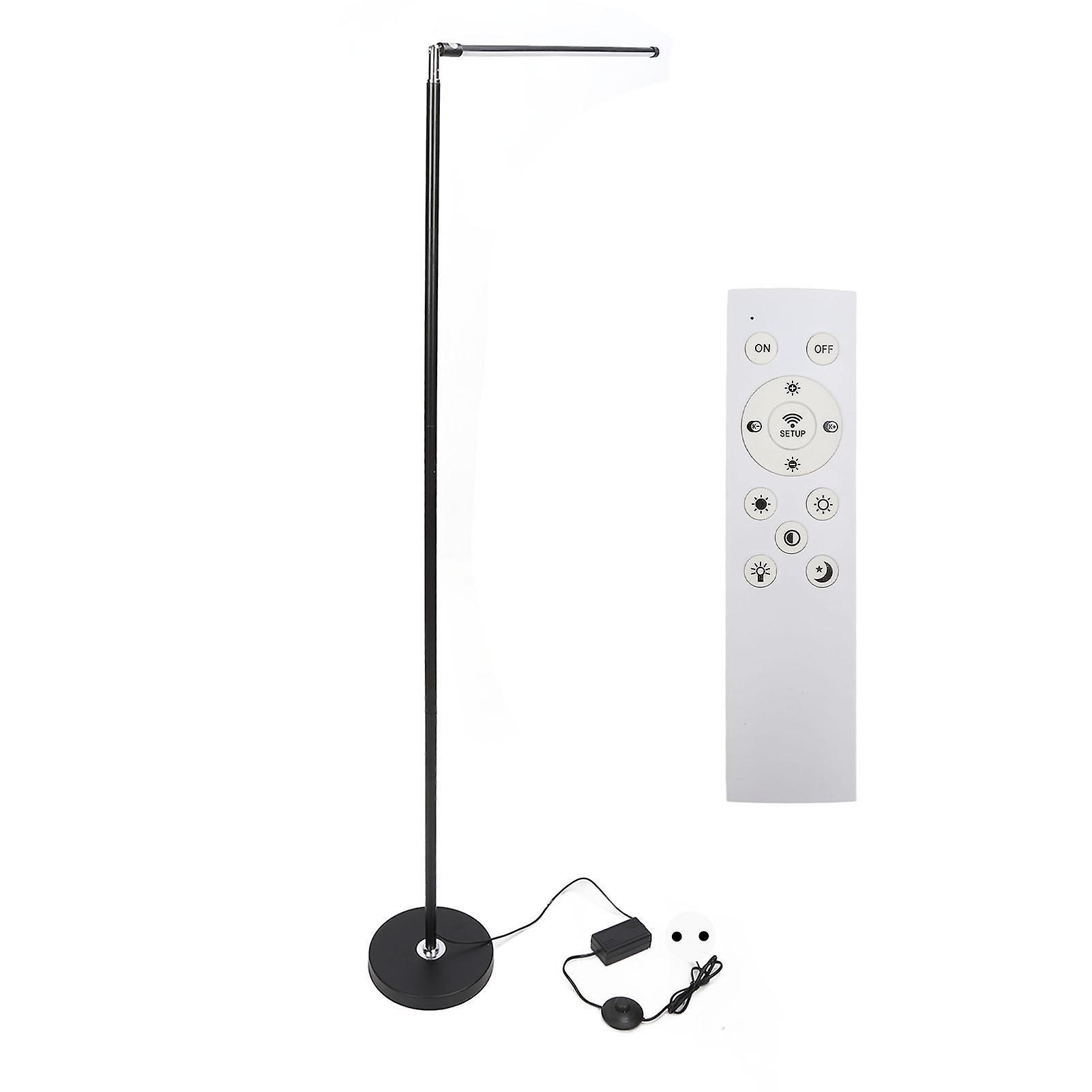 12W LED Floor Lamp with Remote Control for Reading and Writing - Tattoo Style,