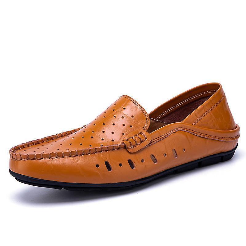 Mickcara Men's Slip-On Loafer 1389ubex Brown Eu43