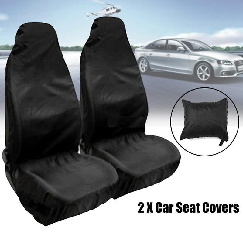 Langray 2pcs Waterproof Car Seat Cover Front, Heavy Duty Universal Car Seat Covers/protectors, Auto Seat Covers For Most Cars