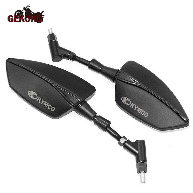 Sanxing Motorcycle Motorbike CNC Mirror Rearview Rear Side Mirrors For KYMCO Xciting 250 Xciting 300 Xciting 400 AK550 AK 550 2017-2020 Black