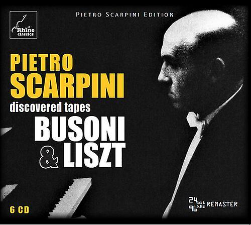 Rhine Classics Busoni / Scarpini - Discovered Tapes  [COMPACT DISCS] Boxed Set USA import