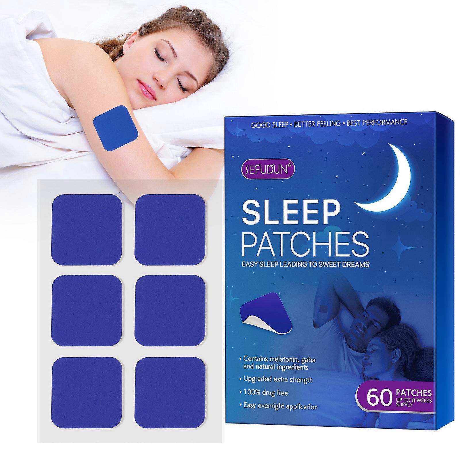 Shmshng Sleep Aid Patch,60 Pcs Insomnia Patch Improves Sleep